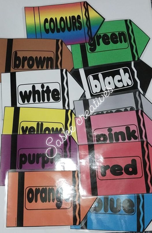 Colour Frieze crayon Style #2