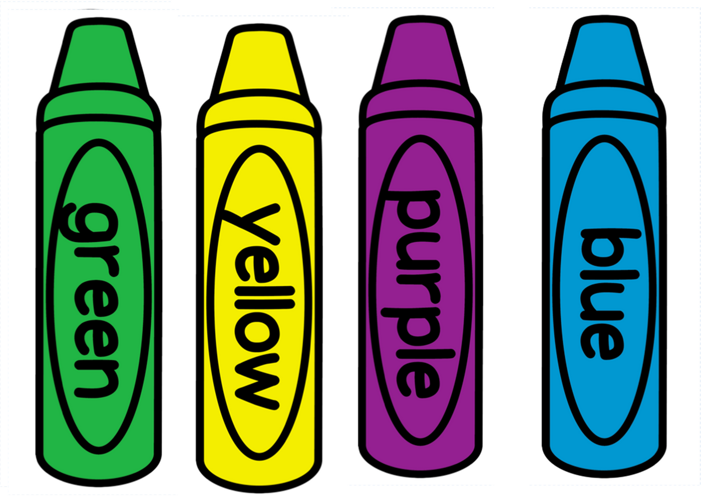 Colour Frieze Crayon Style