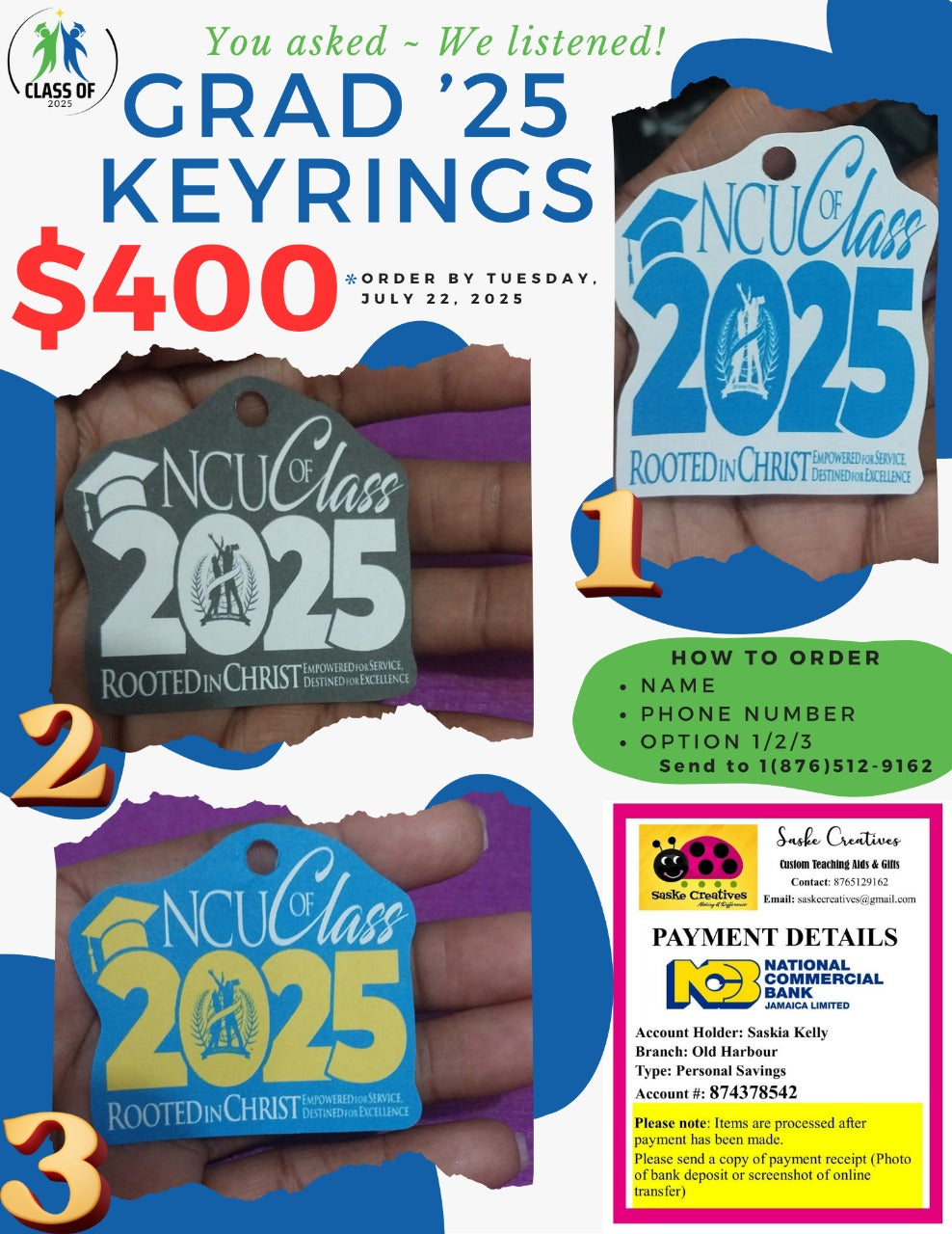 NCU KEYCHAIN