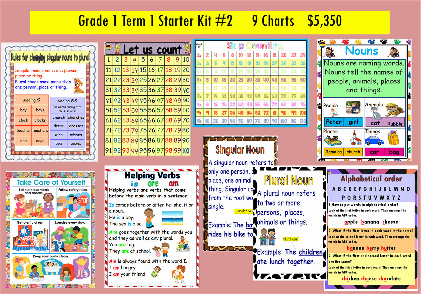 Grade 1 Starter Kit 1 and 2 Combined