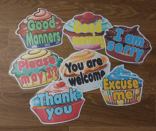 Good Manners Cupcake style