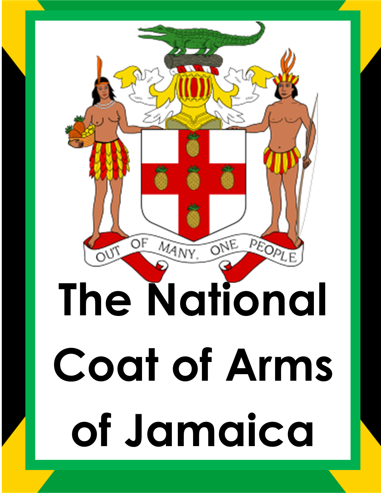National Heroes and Symbols of Jamaica Frieze