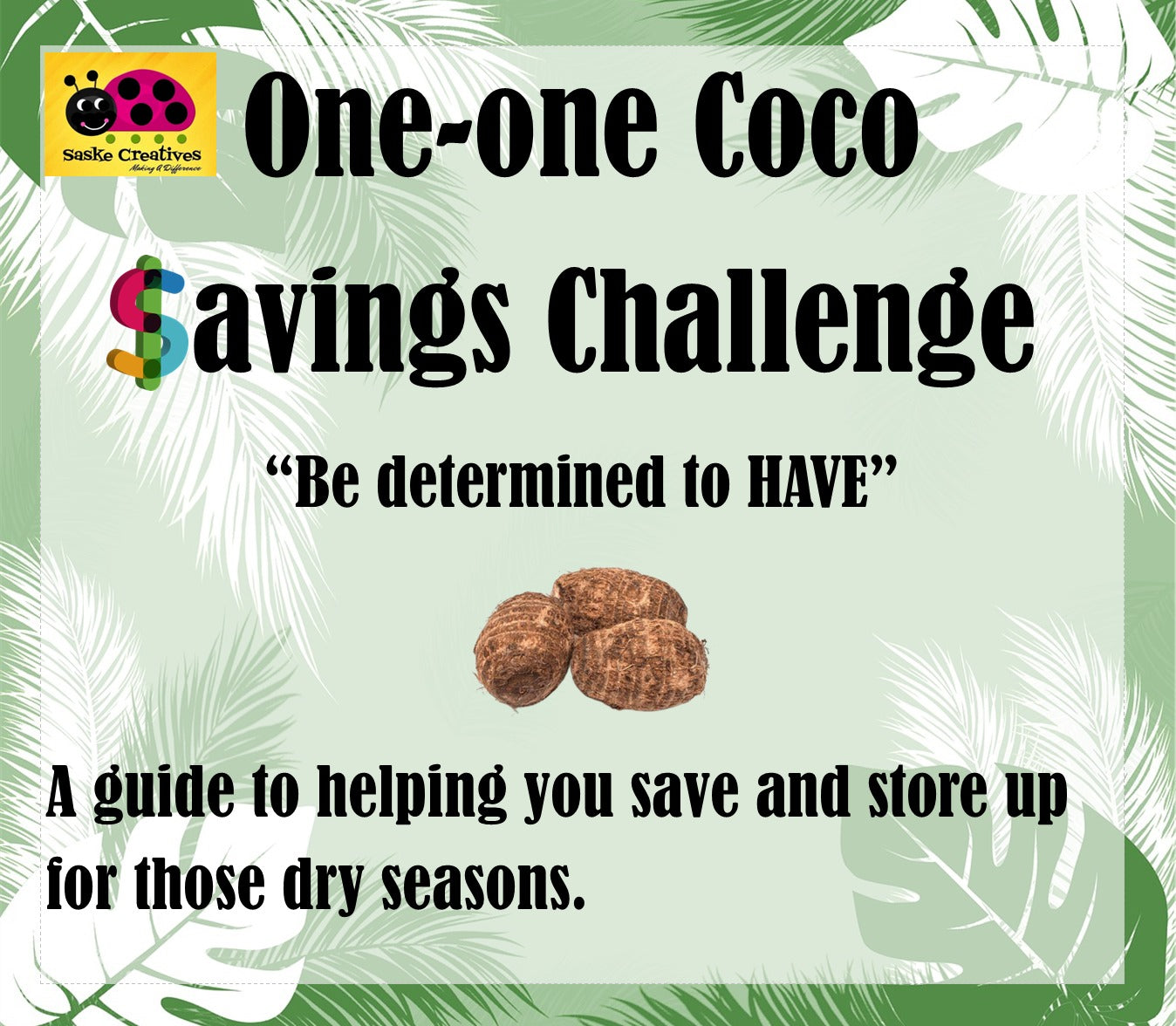 One-One Coco Saving Challenge Book PDF