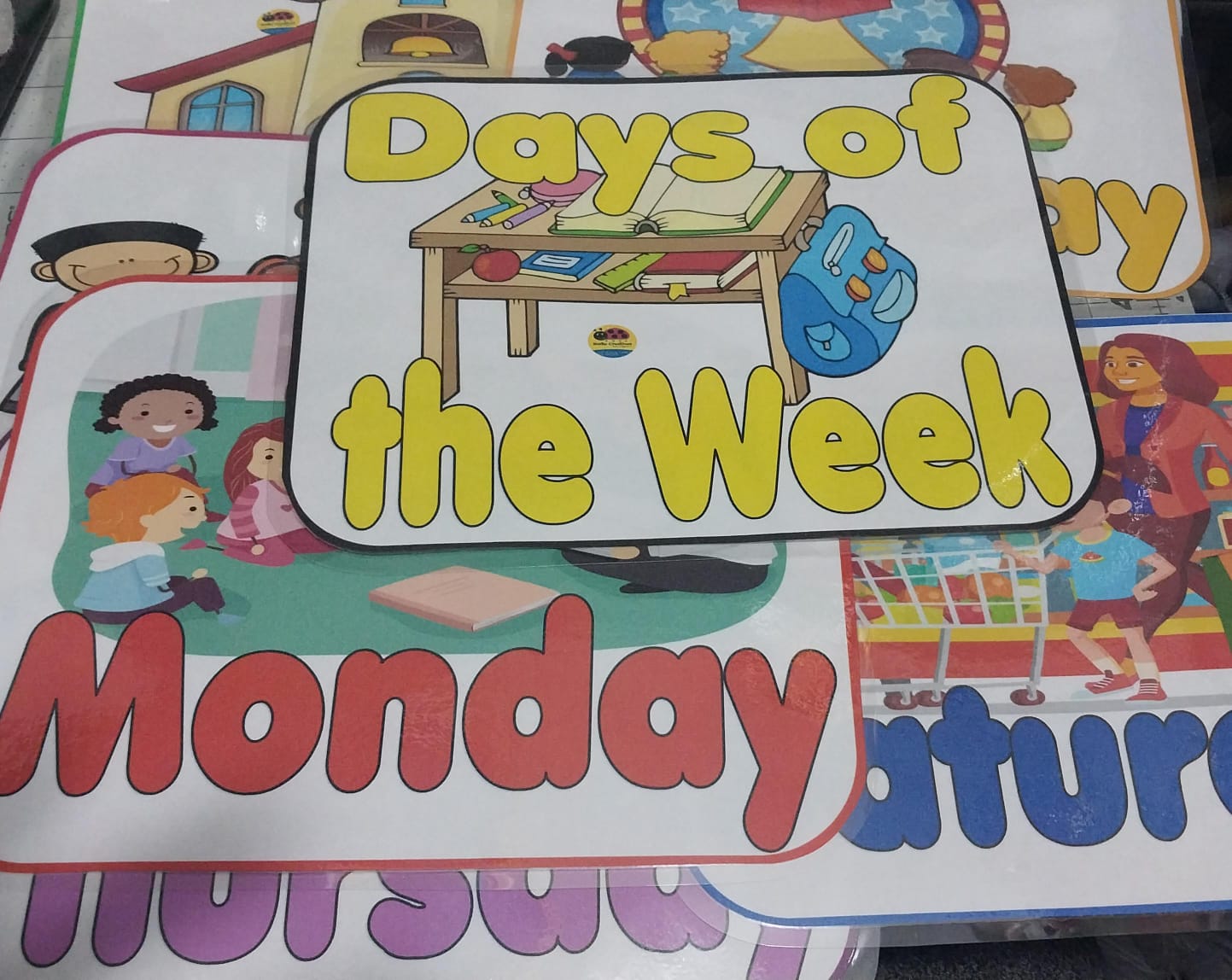 Days of The Week- School Setting