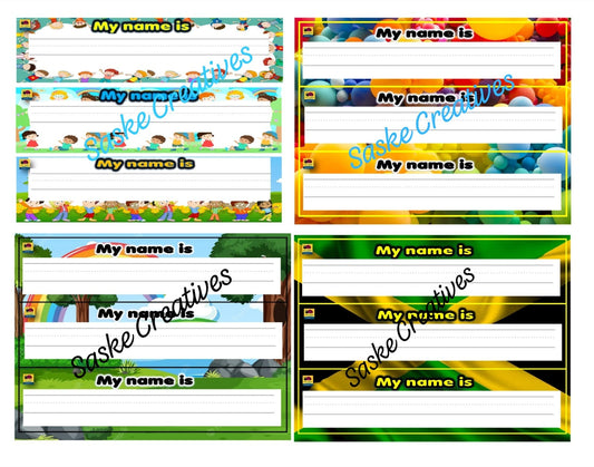NAME CARDS VARIETY 7 Styles