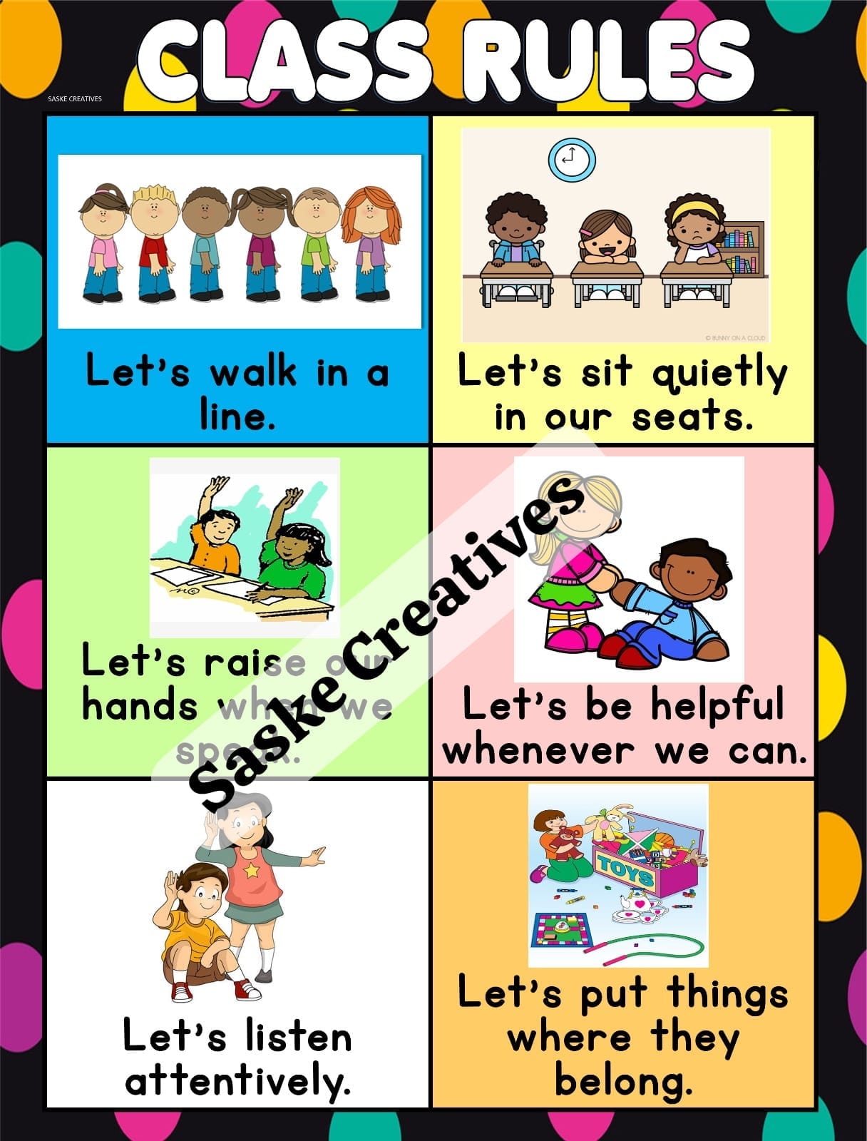 CLASS RULES TABLOID SIZE