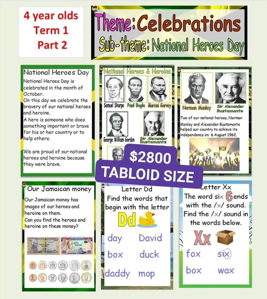 TERM 1 AGE 4 HEROES