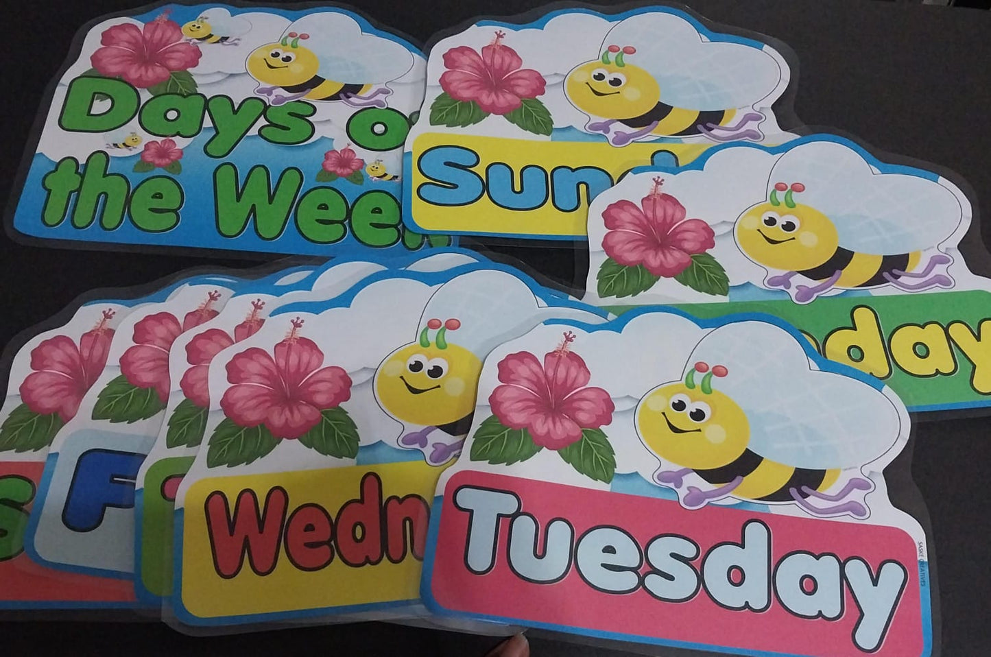 Days of the Week Bees and Nature